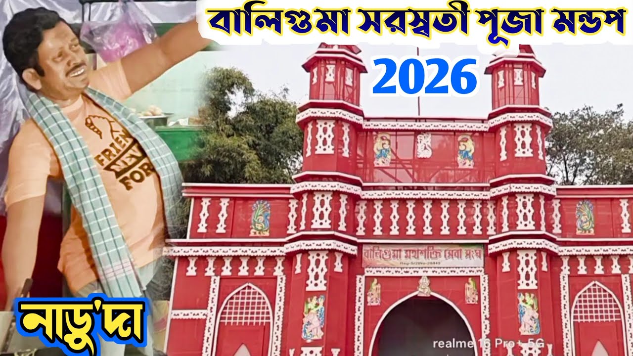 বালিগুমা সরস্বতী পূজা মন্ডপ ॥ জেলার সেরা সরস্বতী মন্ডপ ॥ Saraswati Puja 2026
