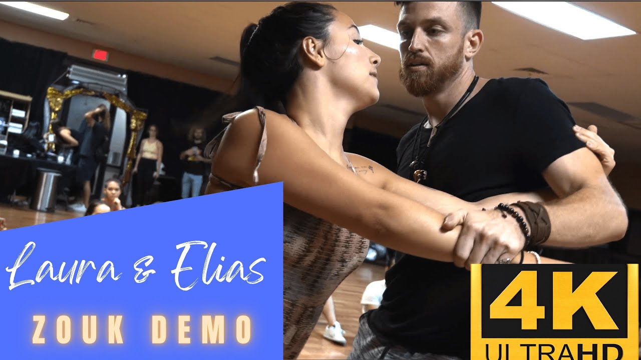 [Brazilian ZOUK] 4K - 2022 - Elias Travers & Laura Dalava zouk demo - Inspired Movement, Austin, TX