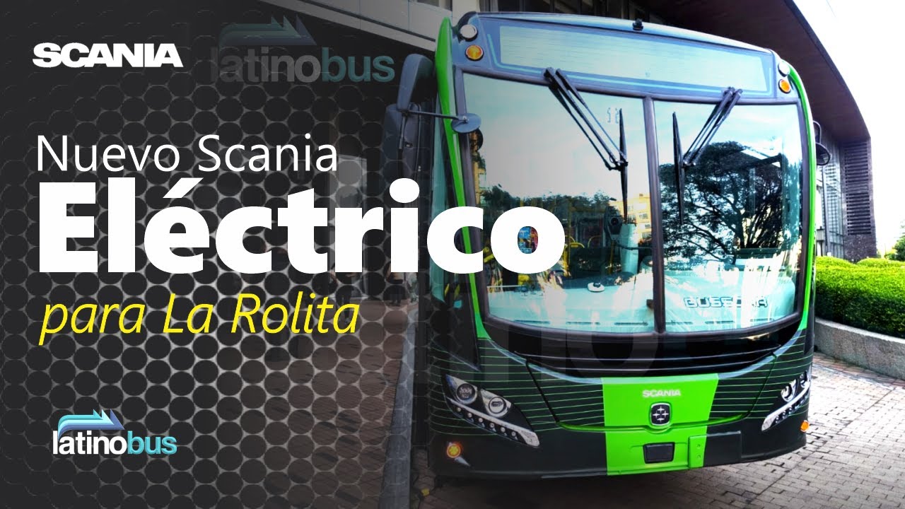 Scania trae bus eléctrico a La Rolita, el operador público de Bogotá
