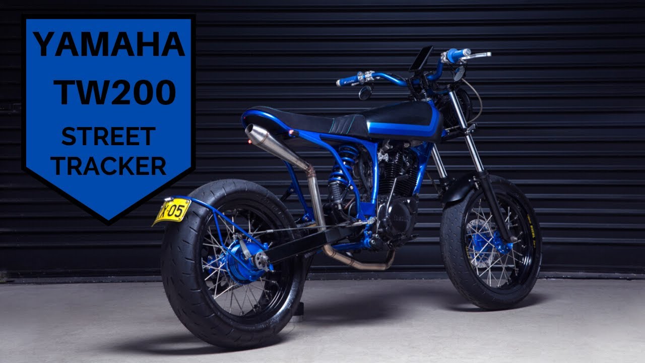 Yamaha TW200 Tracker build - how to build + test ride