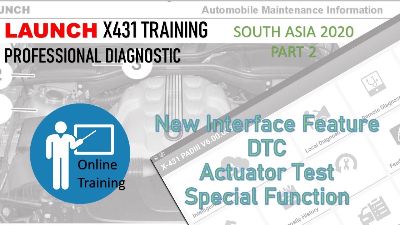 LAUNCH X431 PROFESSIONAL DIAGNOSTIC TRAINING (PART 2) # Your X431 hidden function