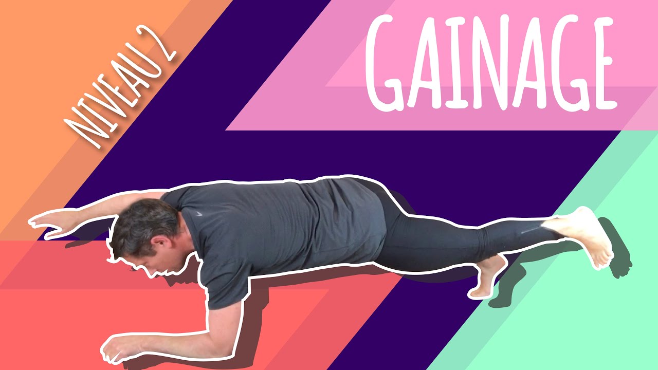 Gainage pour coureurs &agrave; pied - Niveau 2  [10 minutes / 10 exercices ]