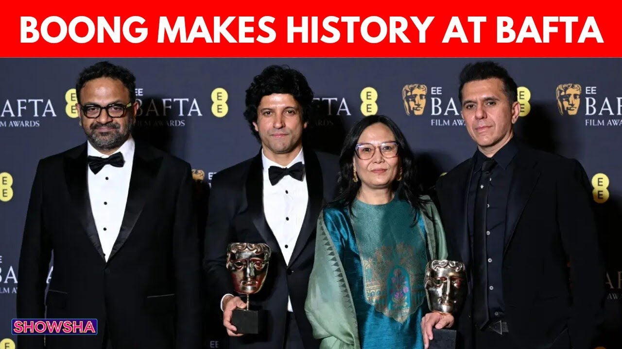 Farhan Akhtar & Lakshmipriya Devi Talk About ‘Boong’ & Paddington Bear At 2026 BAFTA | N18G