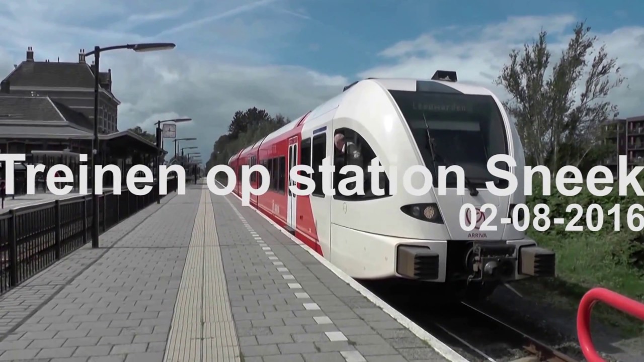 Treinen op station Sneek // 2 augustus 2016