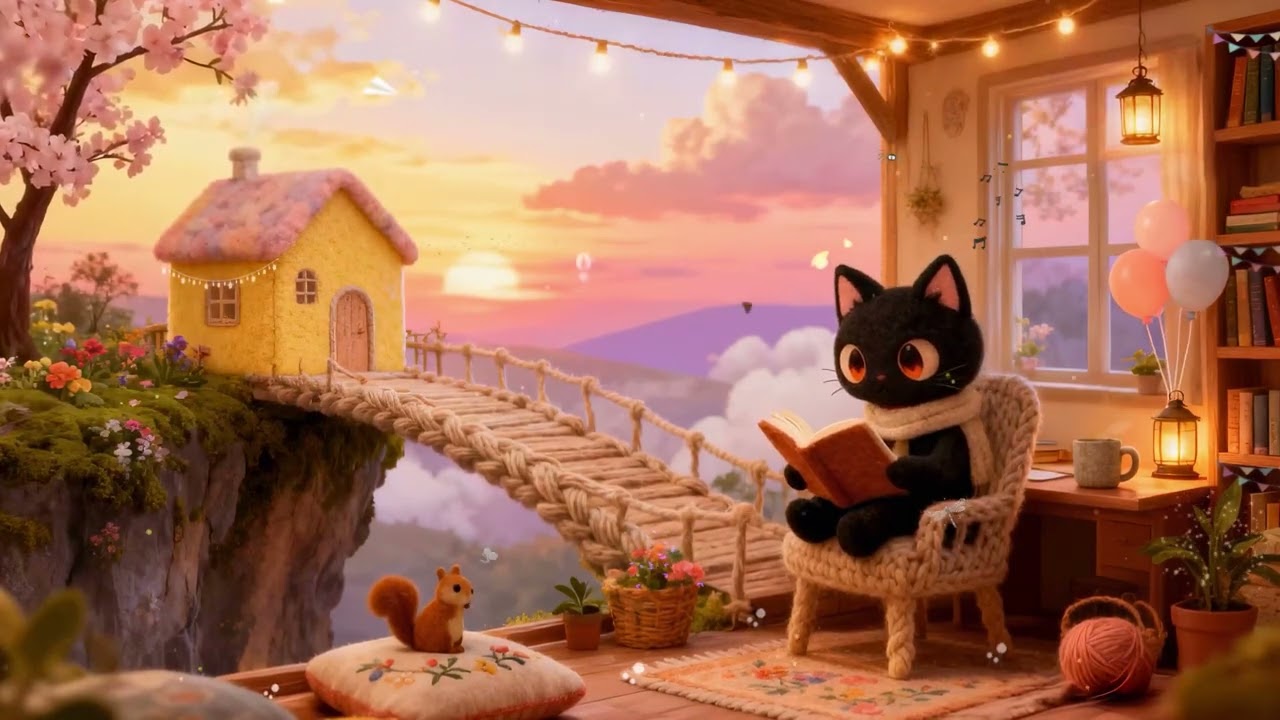 Don’t stop until you’re proud. 🐈‍⬛ Lofi Jazz & Hip Hop Playlist 📚 Cozy Beats for Focus with Loki Cat