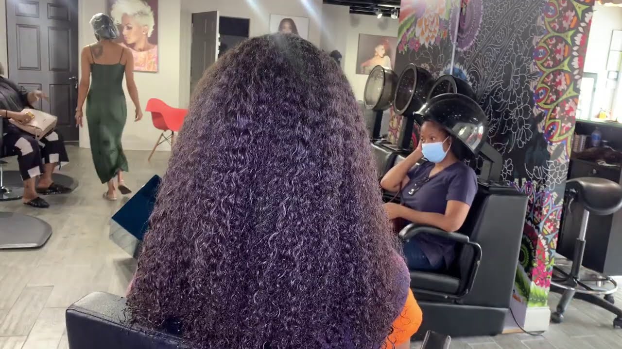 ROLLER SETTING all this HAIR. You’ll be surprised with the outcome