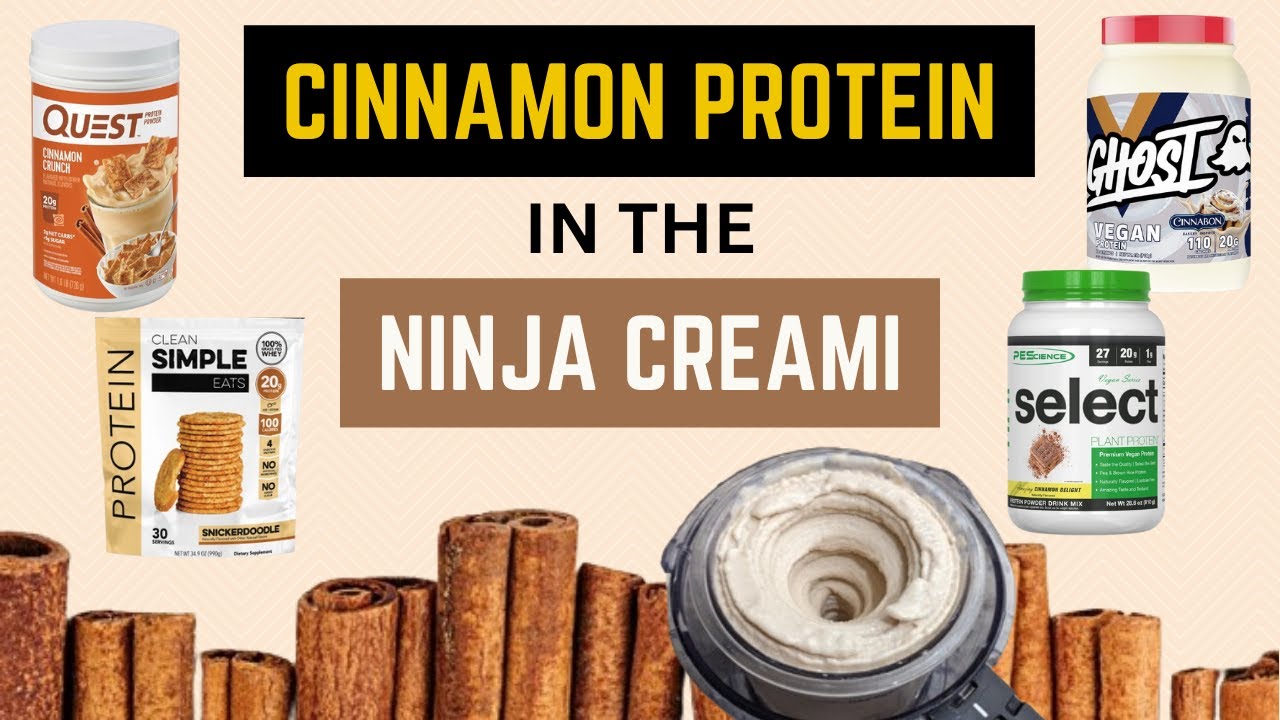 Which Cinnamon Protein Powder Makes The Best Ice Cream? | #ninjacreami