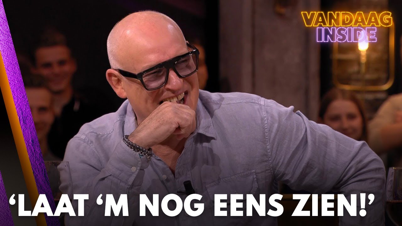 René geniet van Marc-Marie Huijbregts bij Jinek: ‘Laat ‘m nog eens zien!’ | VANDAAG INSIDE