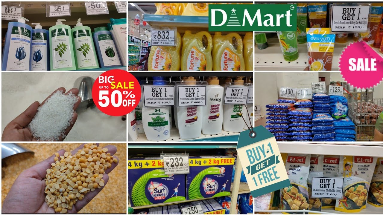 D'Mart Offer's on Groceries Products | Buy 1 Get 1 Free|Huge Discount in D'mart |D'mart Current Tour