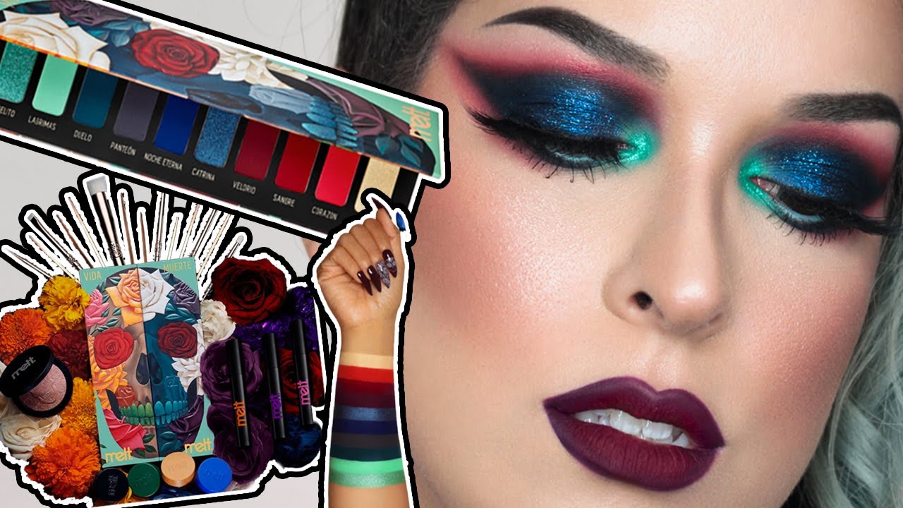 MELT Amor Eterno MUERTE PALETTE TUTORIAL