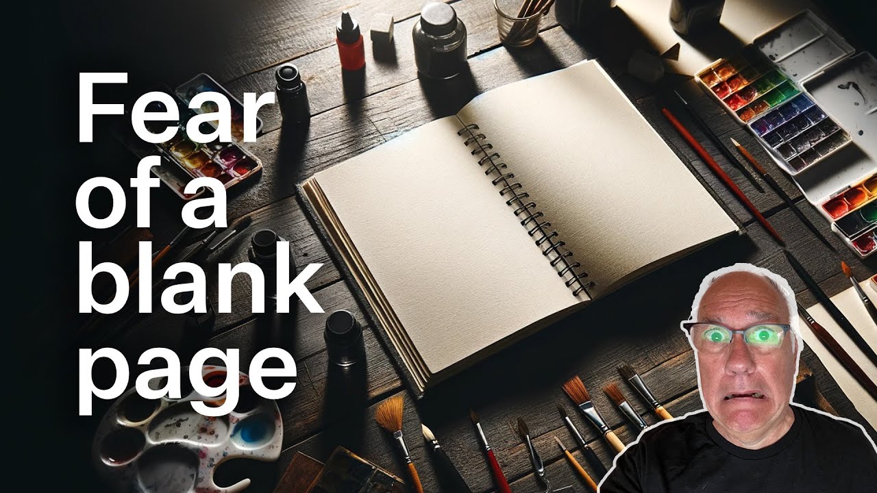 Fear of a blank page and how to get started creating anything