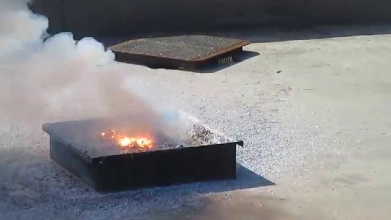 UNITEQ ECO DARE GEL+ on 3 kg Magnesium fire