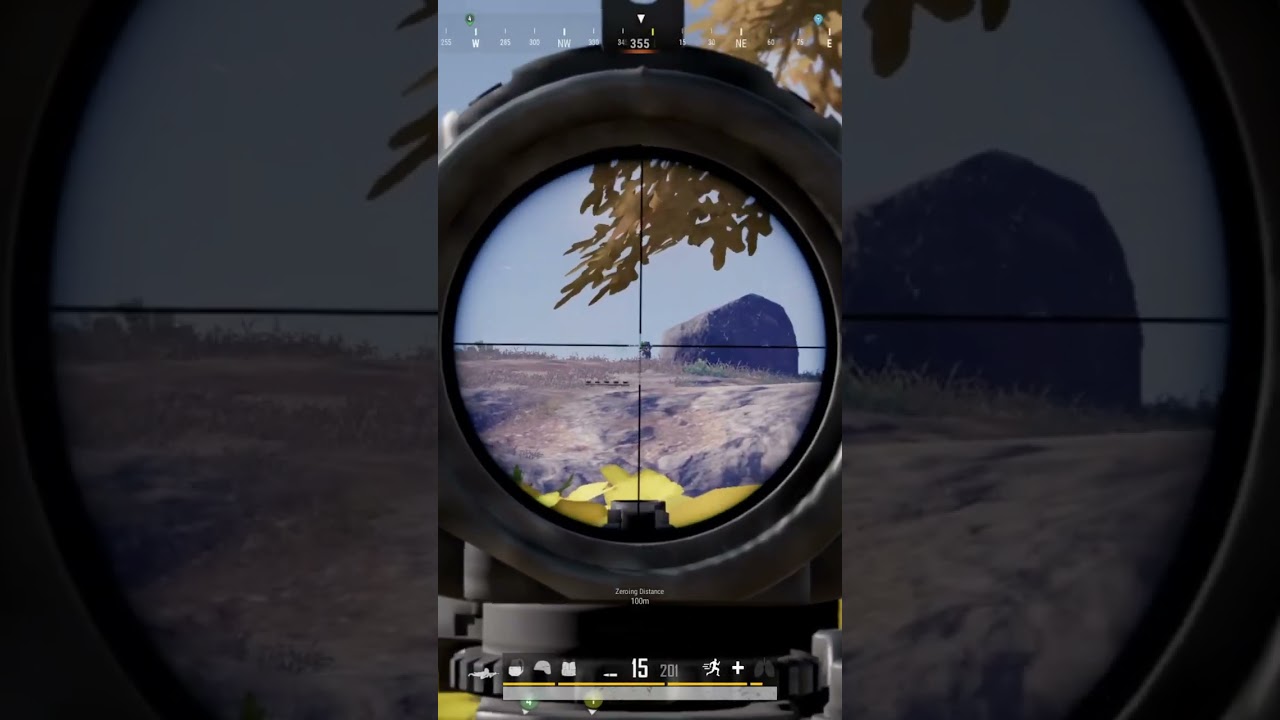 LebPower95 showing DMR PRECISION - Mk12 - PUBG moments #shorts #pubg