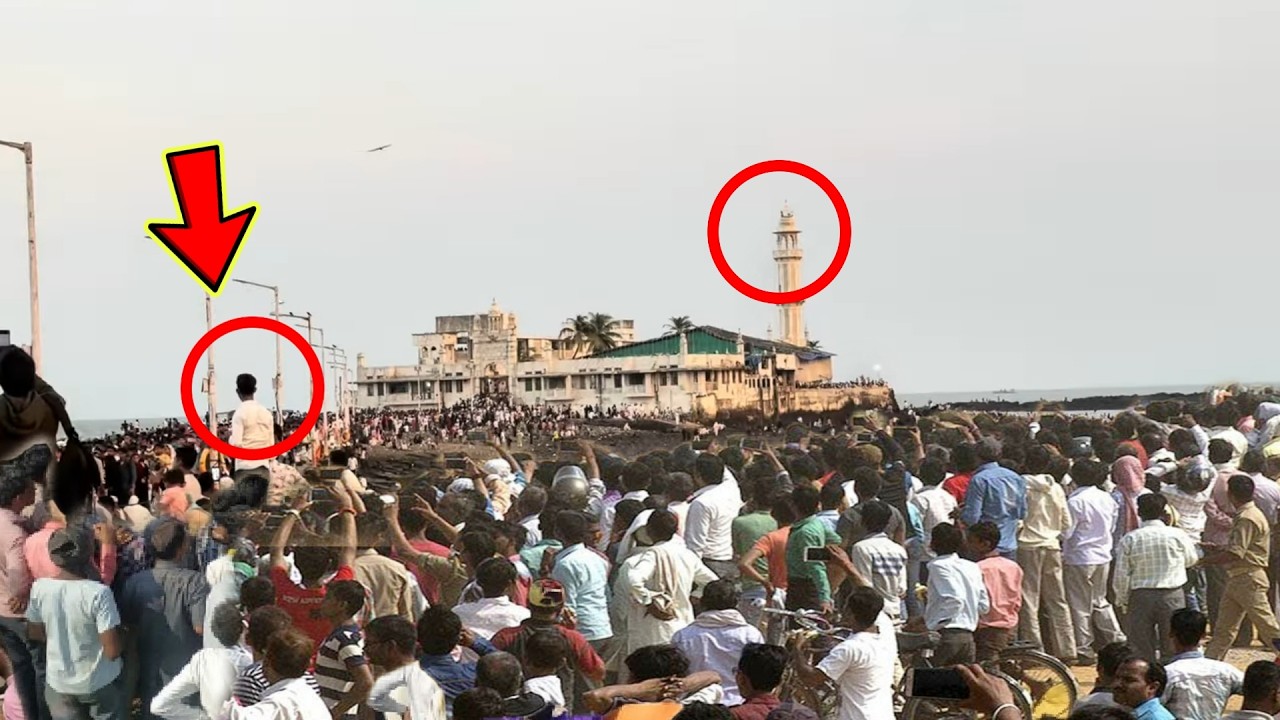  हाजी अली दरगाह में आई बड़ी  भीड़ हिंदी मुसलमान देख कर सदमे में Haji Ali Urse Badi karamat