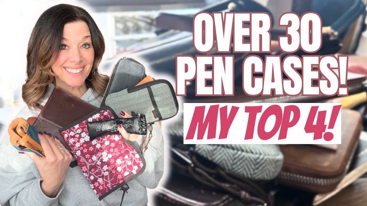 TOP 4 Pen Cases Revealed! Over 30 Cases Collection Update 2025