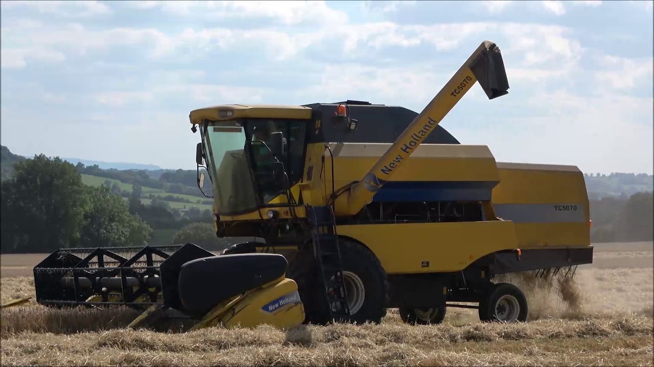 new holland tc5070 8919 youtube