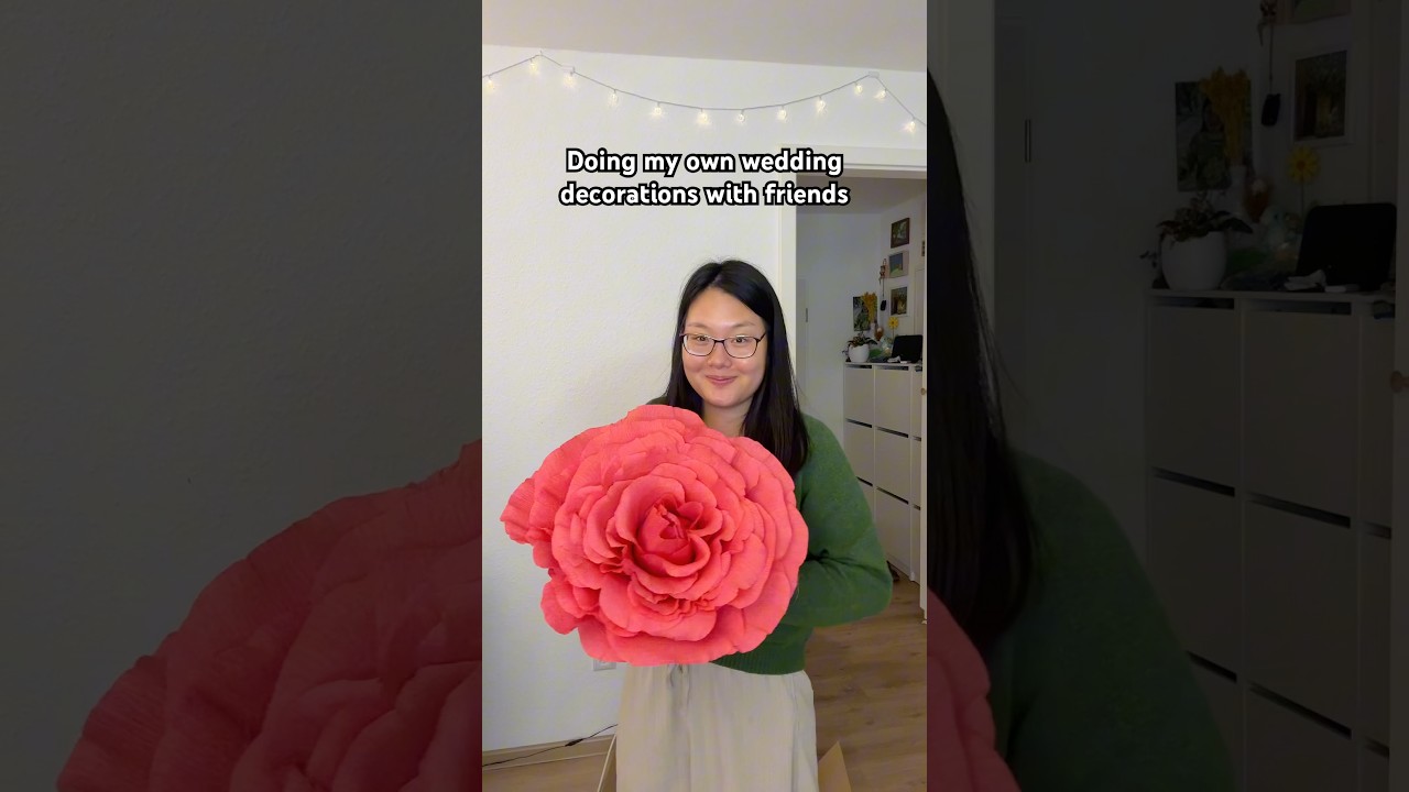 I did my own wedding decorations