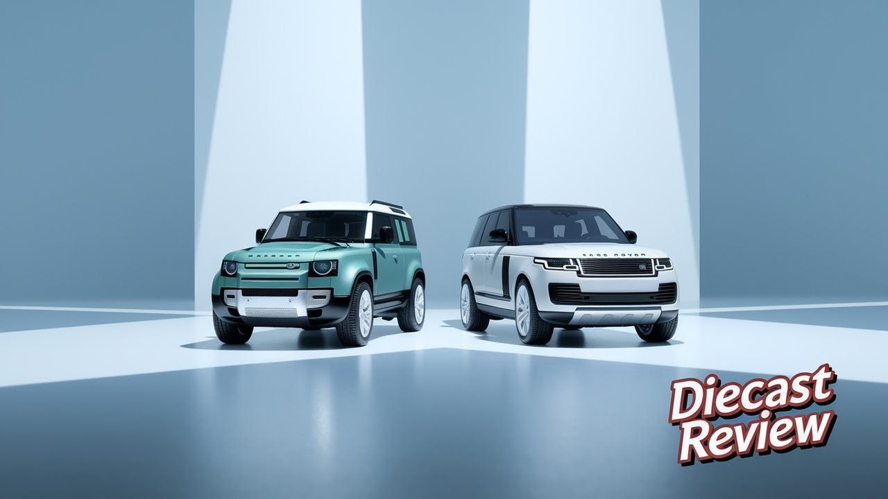 Unboxing Range Rover and Defender 1:18 Scale Diecast Model Cars