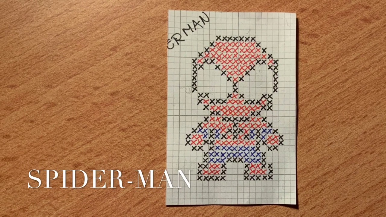 Spider-man Broidery TimeLapse