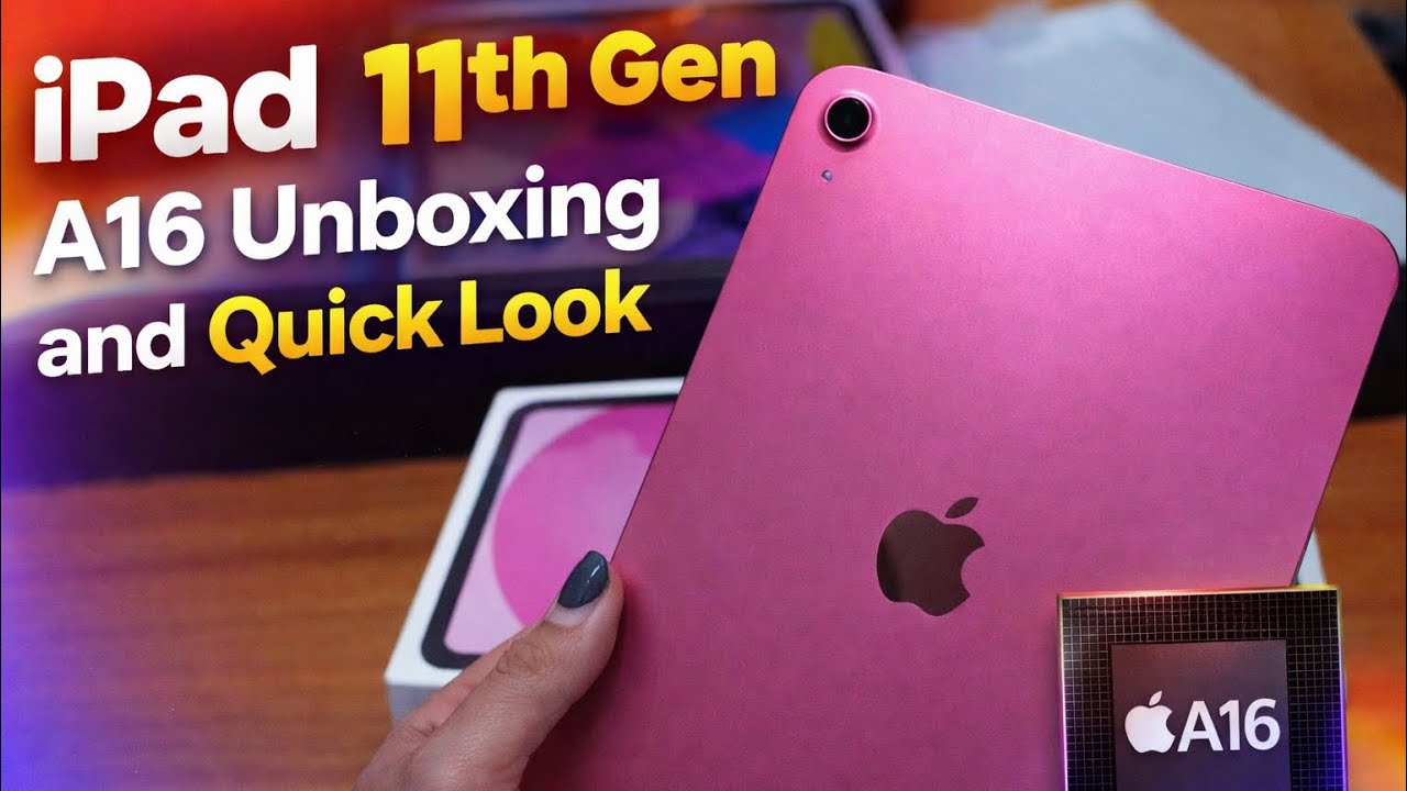 IPAD 11th Gen A16 UNBOXING AND QUICK LOOK COLOR PINK: 18k to 20k pesos only!
