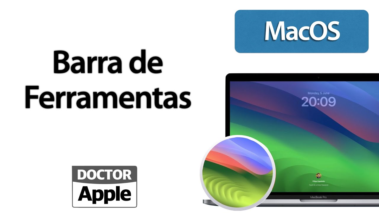Curso Apple Mac - Barra de Ferramentas