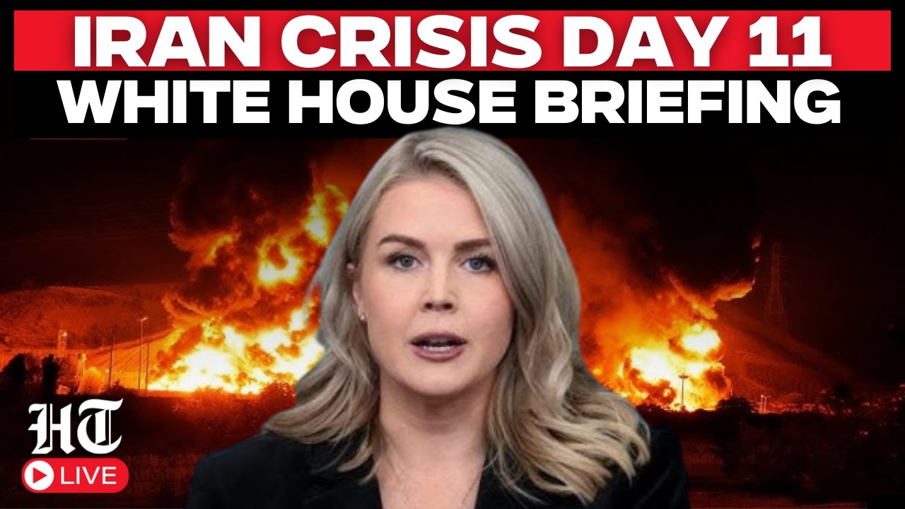 LIVE | Karoline Leavitt Briefs Media As Iran Conflict Enters Day 11 | Trump | Khamenei | Israel