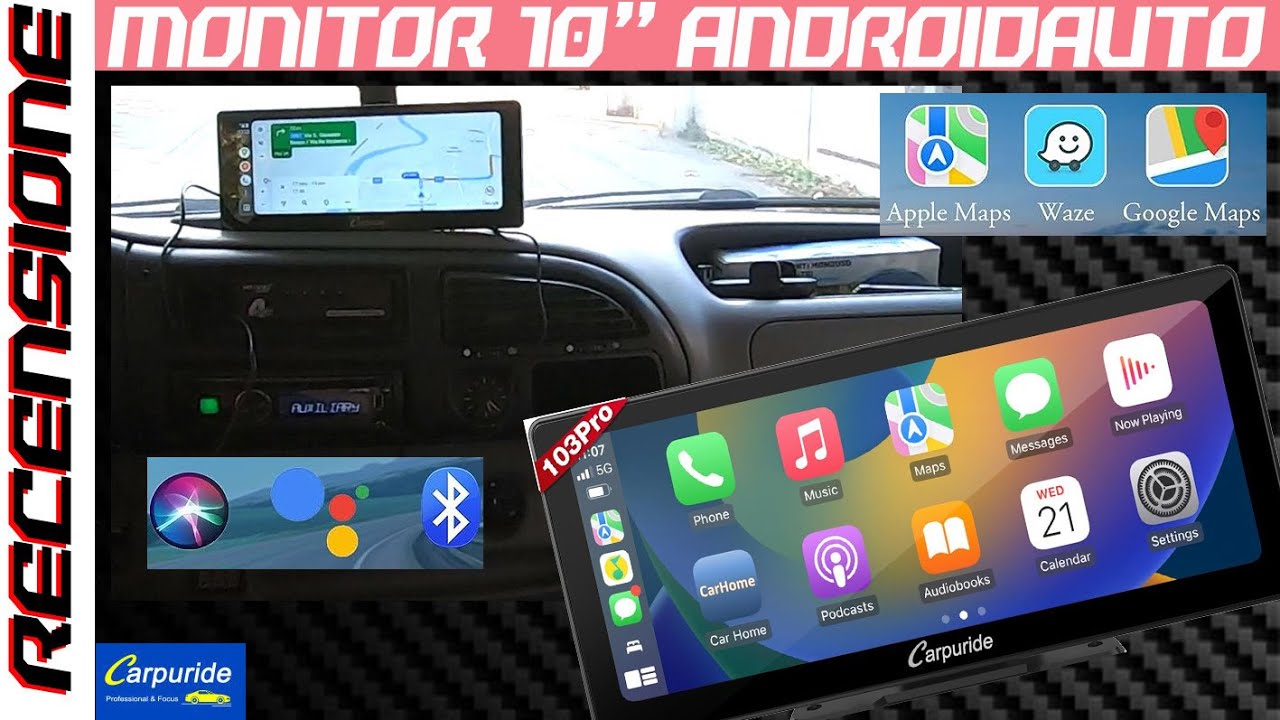Android Auto su un furgone del '95? RECENSIONE Carpuride W103PRO