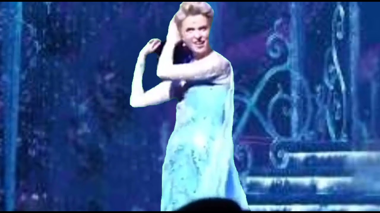 Carissa Hogeland let it go Singapore tour standby 😆😆😆
