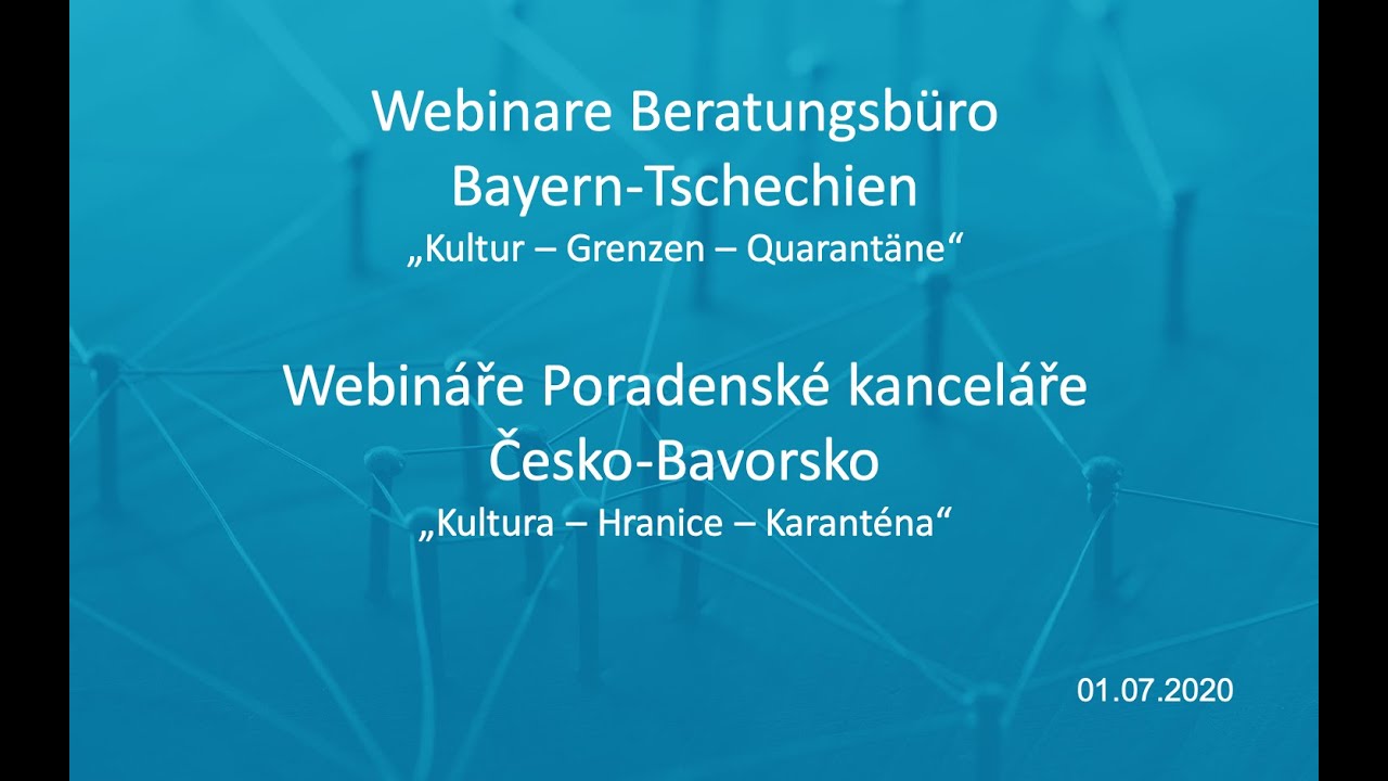 3. Online-Vortrag: Bayern-Tschechien - 