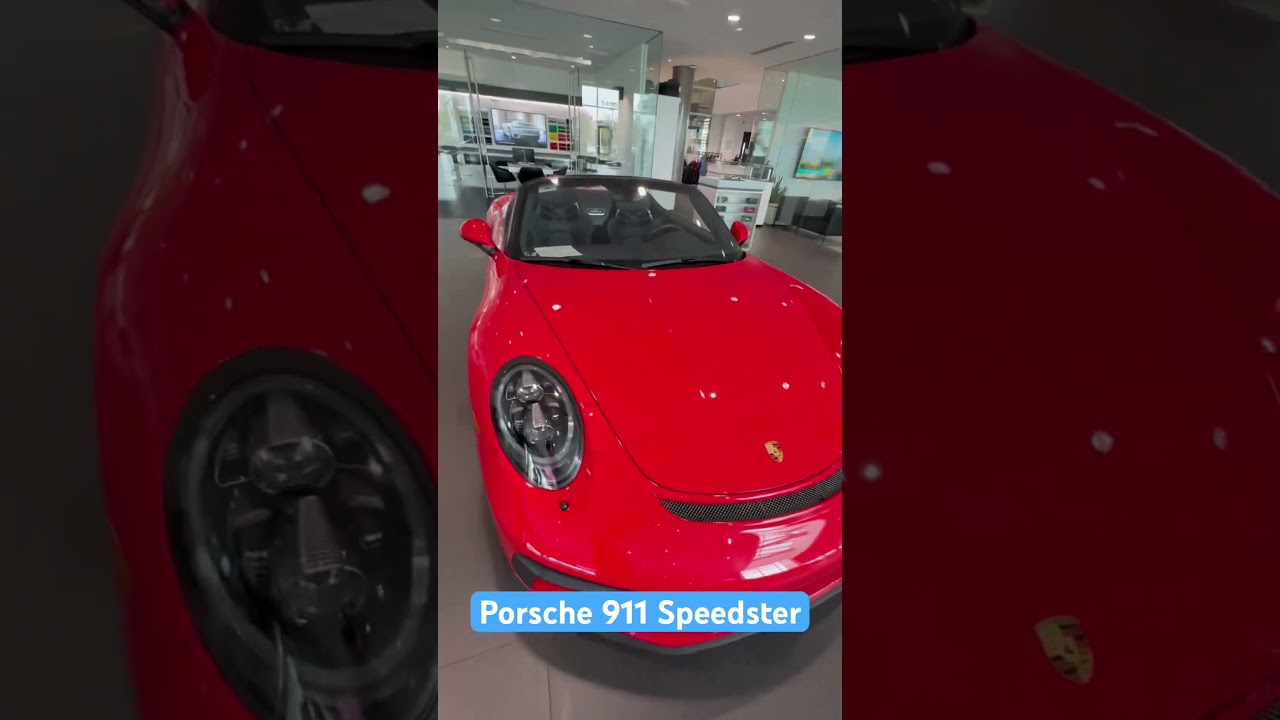 Porsche 911 Speedster - A True Rare Legend!