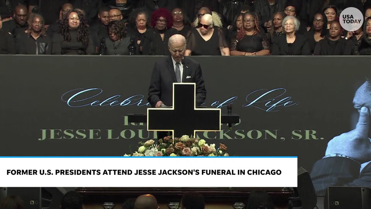 Joe Biden's full speech at Jesse Jackson funeral: 'Jesse's abiding message was one of unity'
