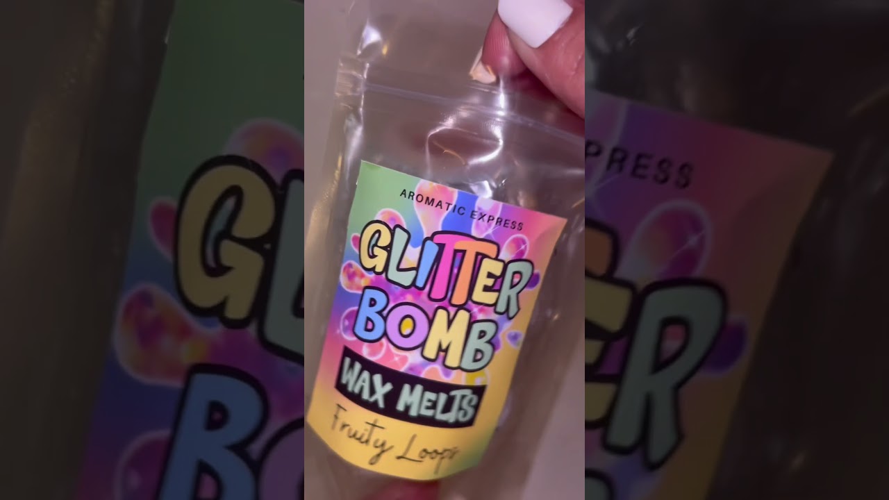 **NEW** Glitter Bomb Wax Melts #waxmeltaddict #waxmelts #odoreliminator