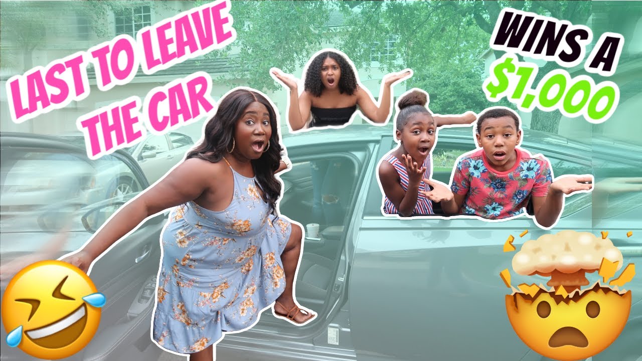 LAST TO LEAVE THE CAR WINS $1,000 (CHALLENGE)