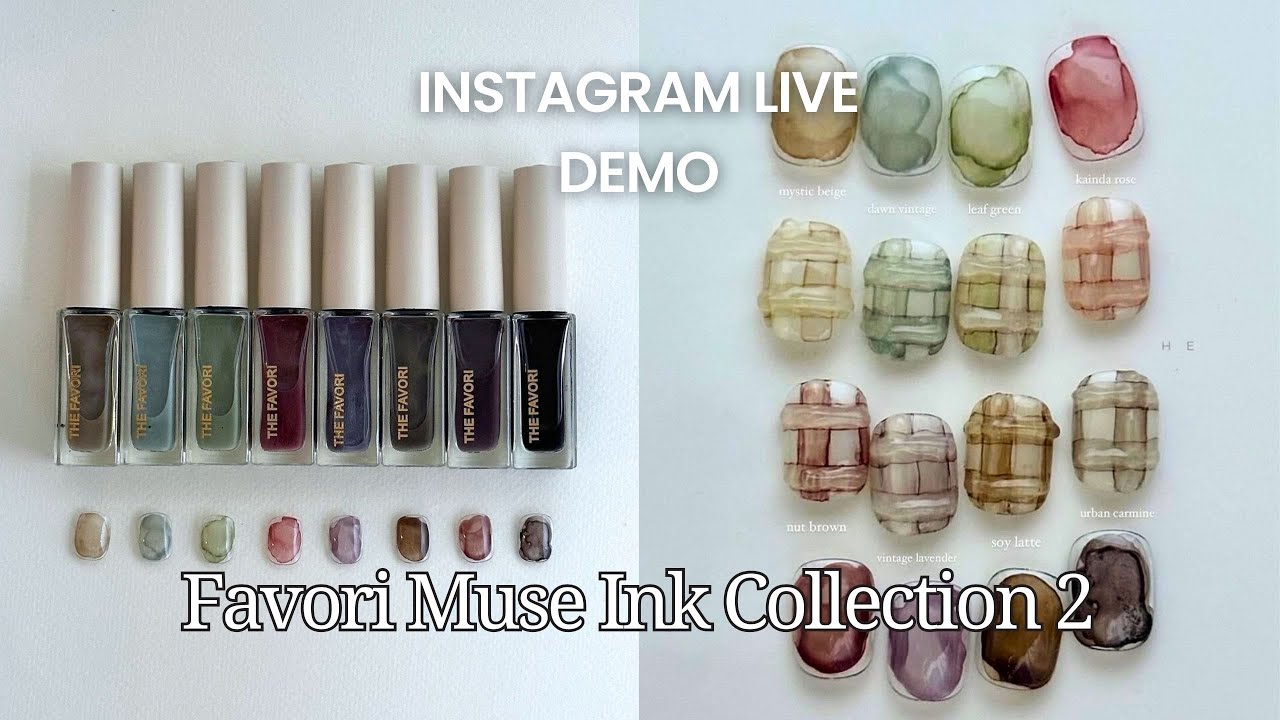 The Favori: The Muse Ink Collection 2 Demo - Instagram Live Recording