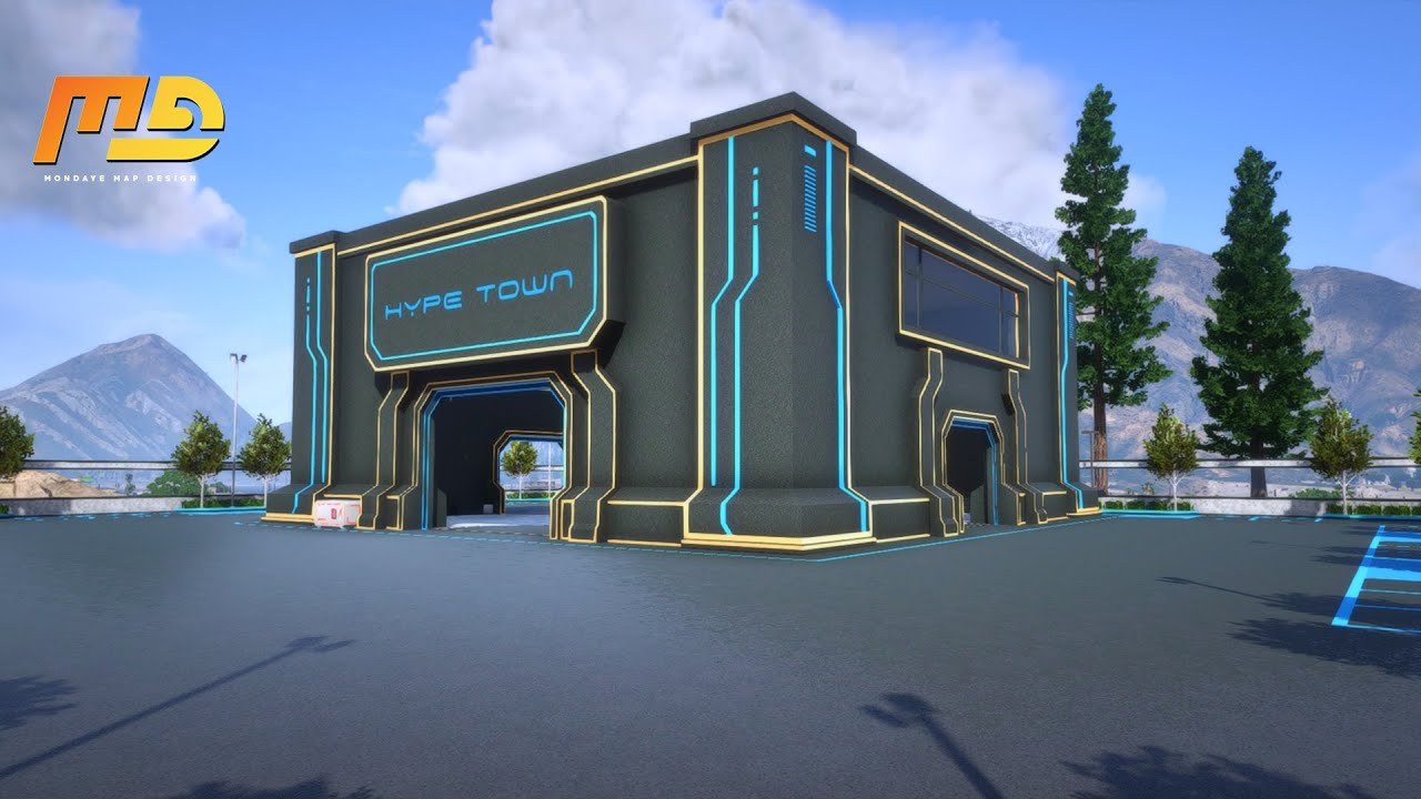 [ FIVEM ] MAP REBEL SCI-FI V2 by .🧡Mondaye Map Design