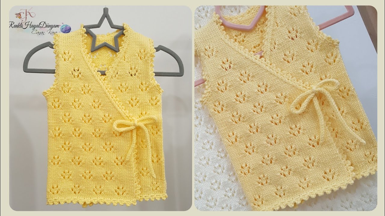 KRUVAZE BEBEK YELEĞİ / BABY VEST