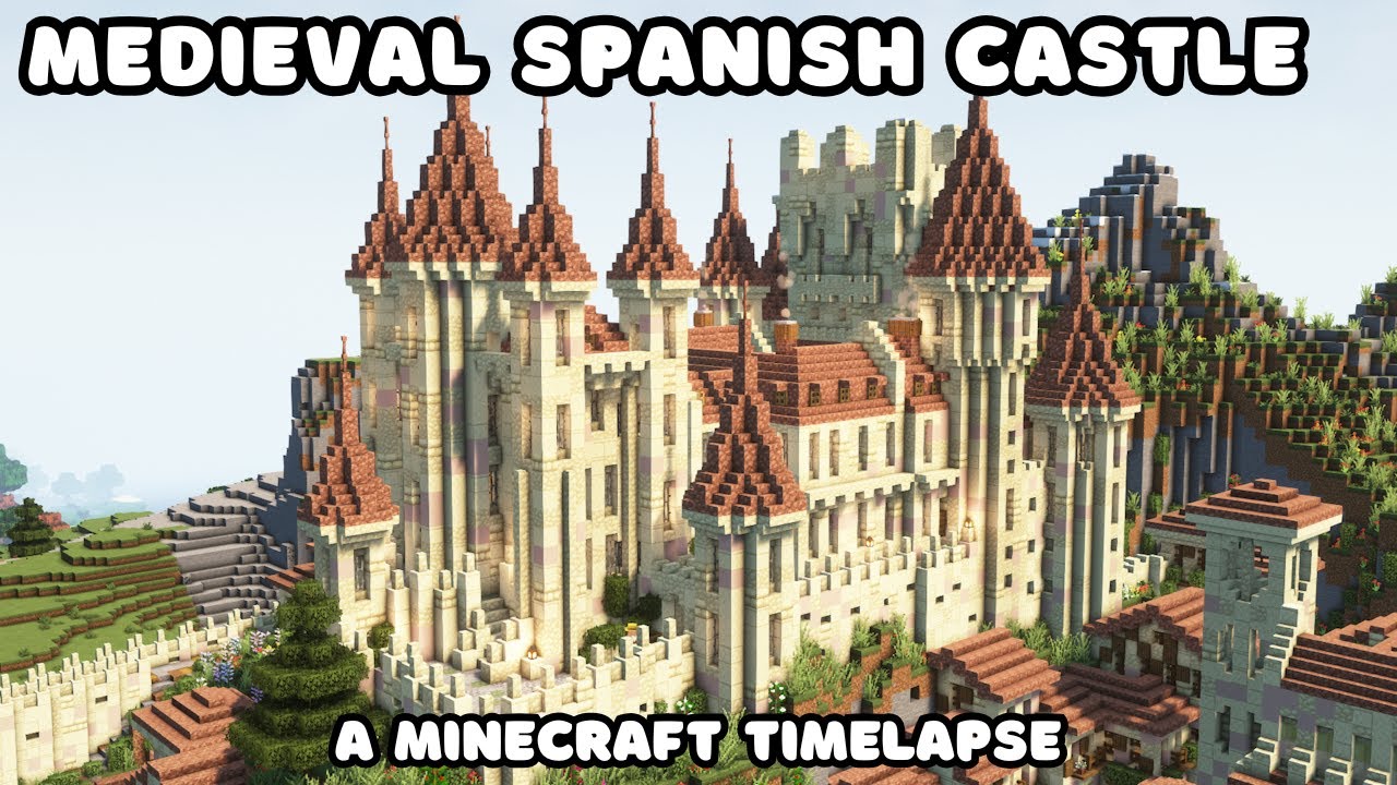 Medieval Castle Transformation - Minecraft Build Timelapse - Midland Watch Remodel