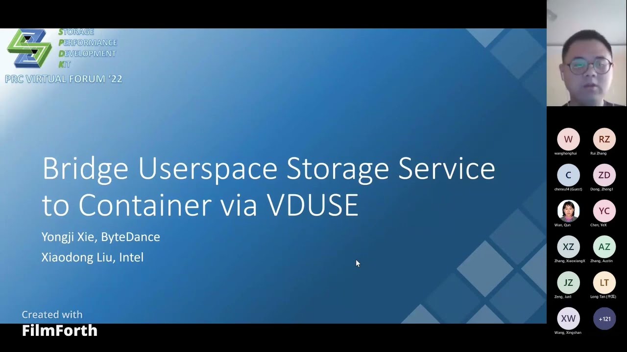 Bridge Userspace Storage Service to Container via VDUSE