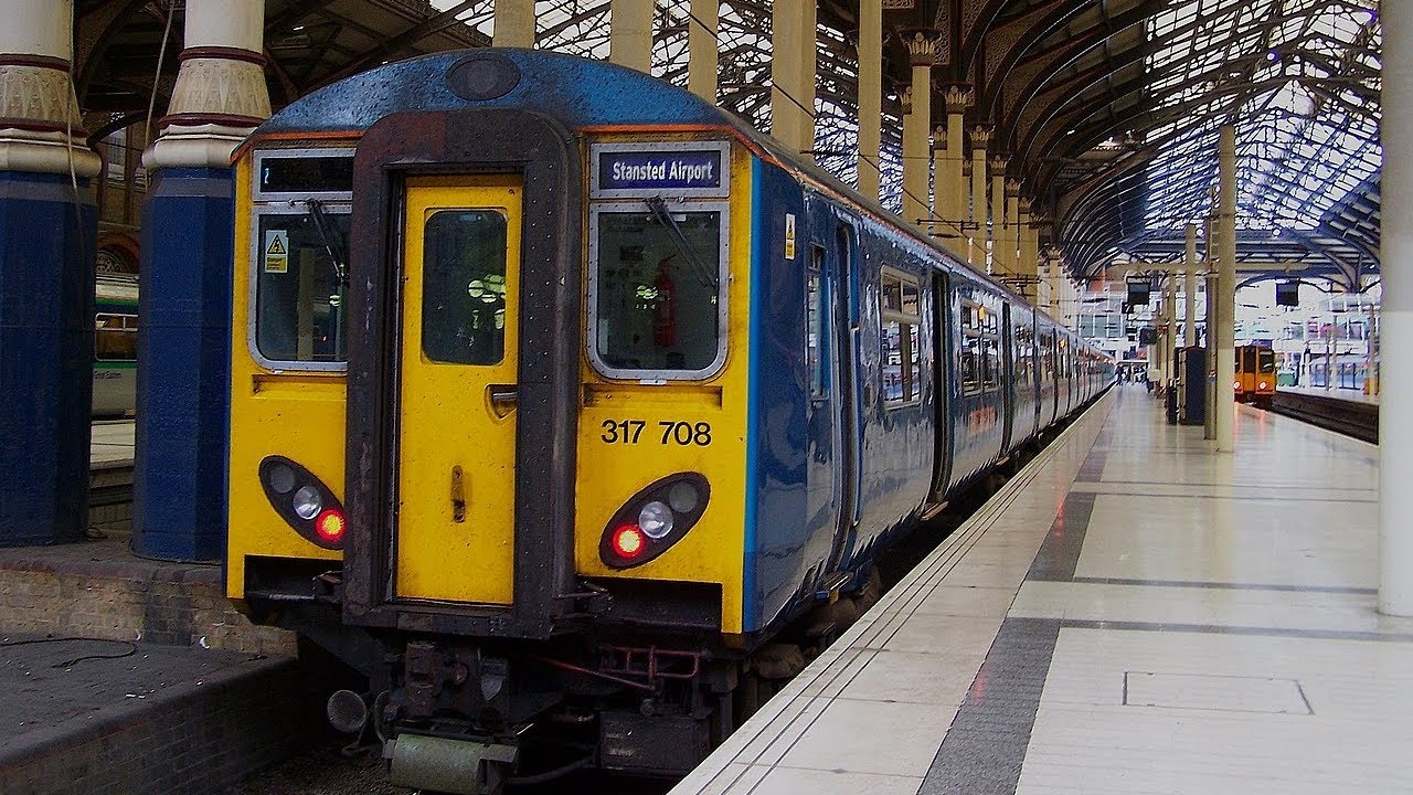 Class 317/7 Stansted Express【鉄道走行音】