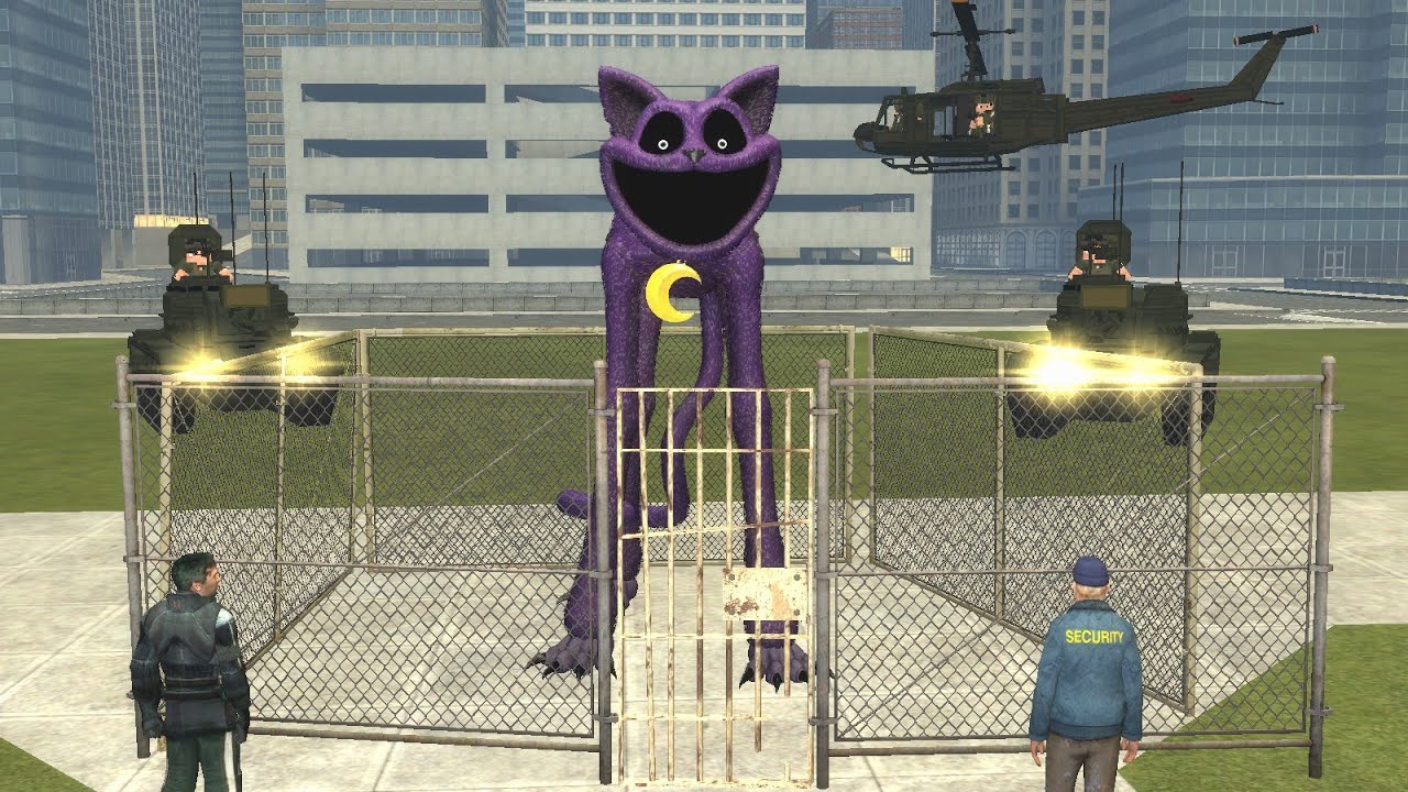 CATNAP YAKALADIM VE SONUNDA ÖLDÜRDÜM GARRY'S MOD