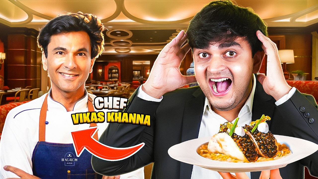 Spending Rs15,000 in Vikas Khanna Dubai Restaurant