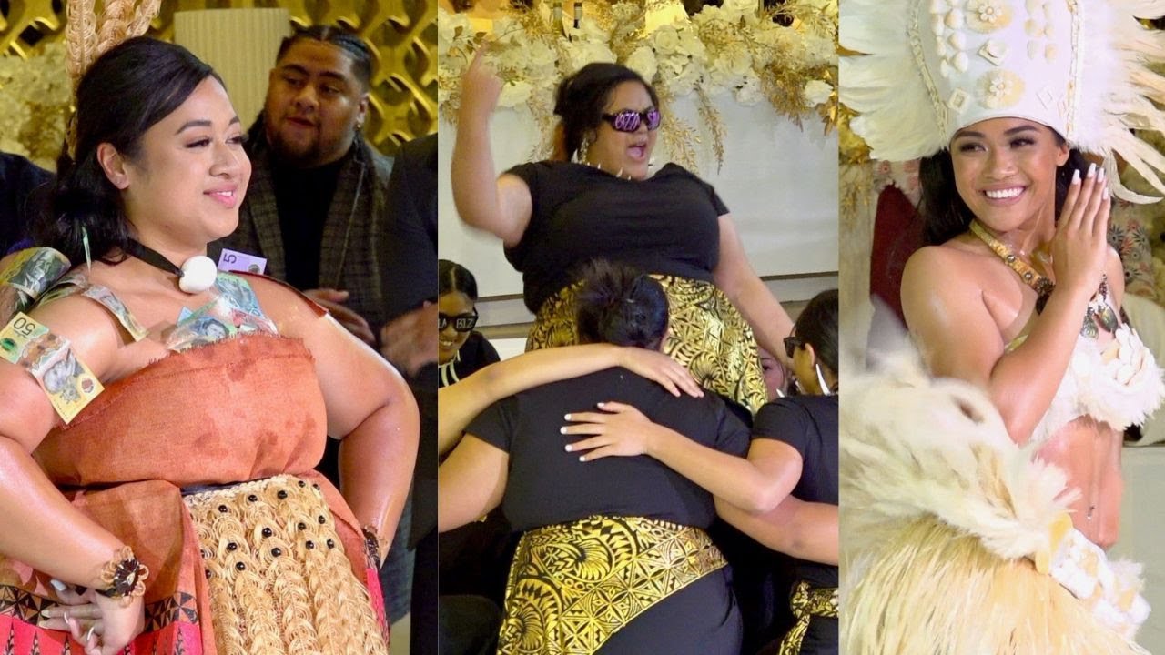 Beautiful Island Dances Celebrating Newlyweds Brian and Sala Moesha To'o ~ Blessed Wedding Reception