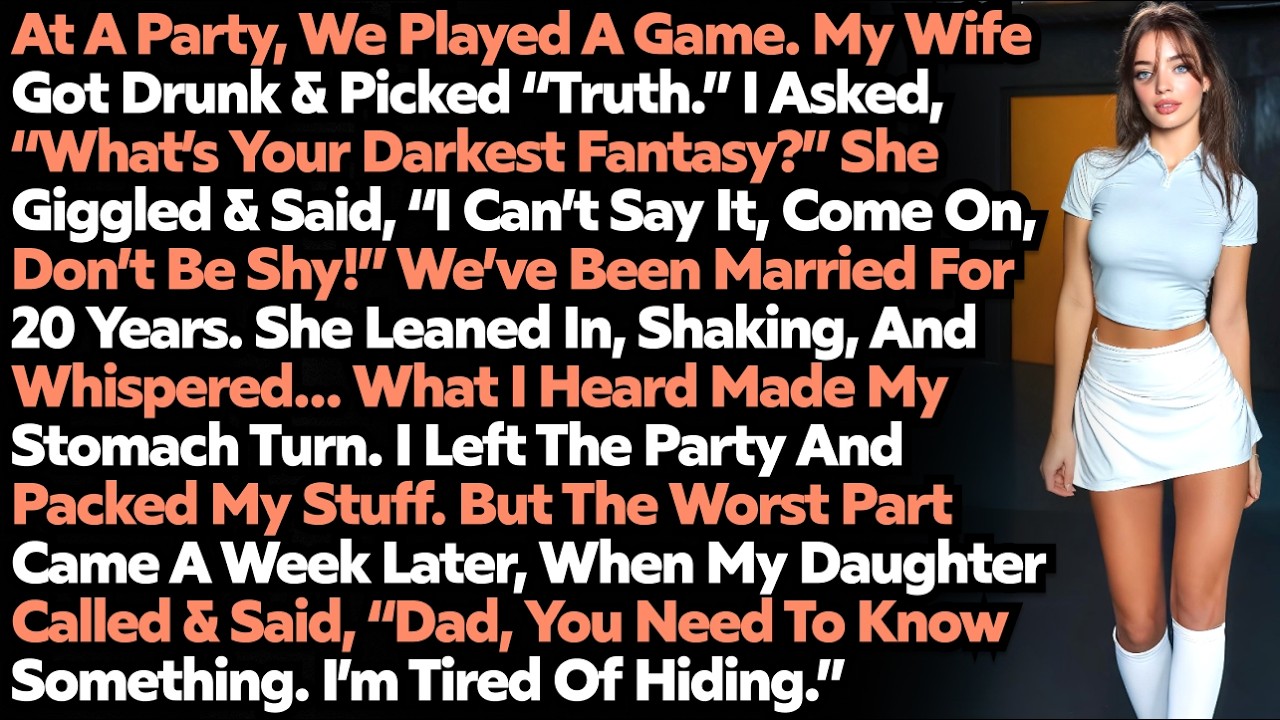 Wife Got Drunk at Truth or Dare, Whispered Her Darkest Secret—What She Said... Cheating Revenge