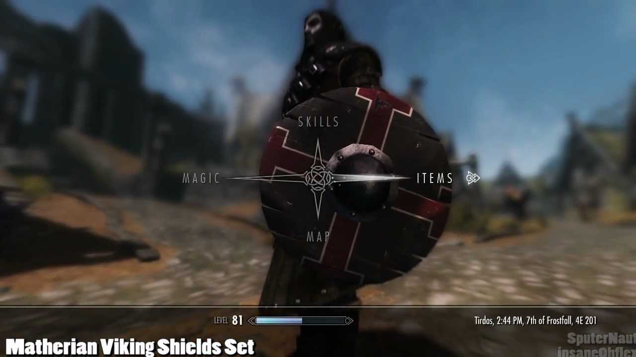 Skyrim Mod Spotlight: Sounds of Skyrim - Civilization and Viking Shield