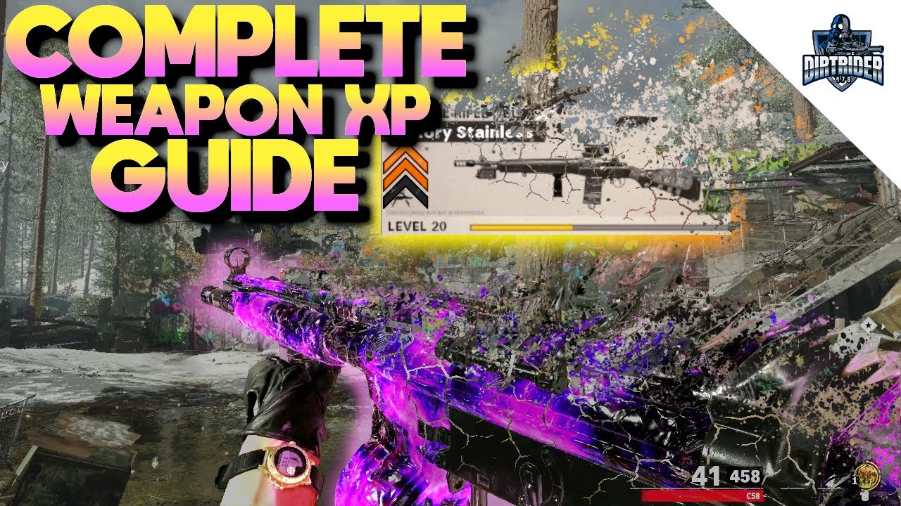 EVERYTHING You Need To Know About Weapon Xp In Cold War Zombies (Part 1)