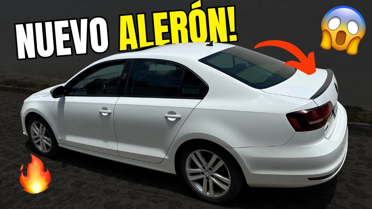 INSTALAMOS ALERÓN AL JETTA MK6 (Spoiler de cajuela) | AlitoAbaid17