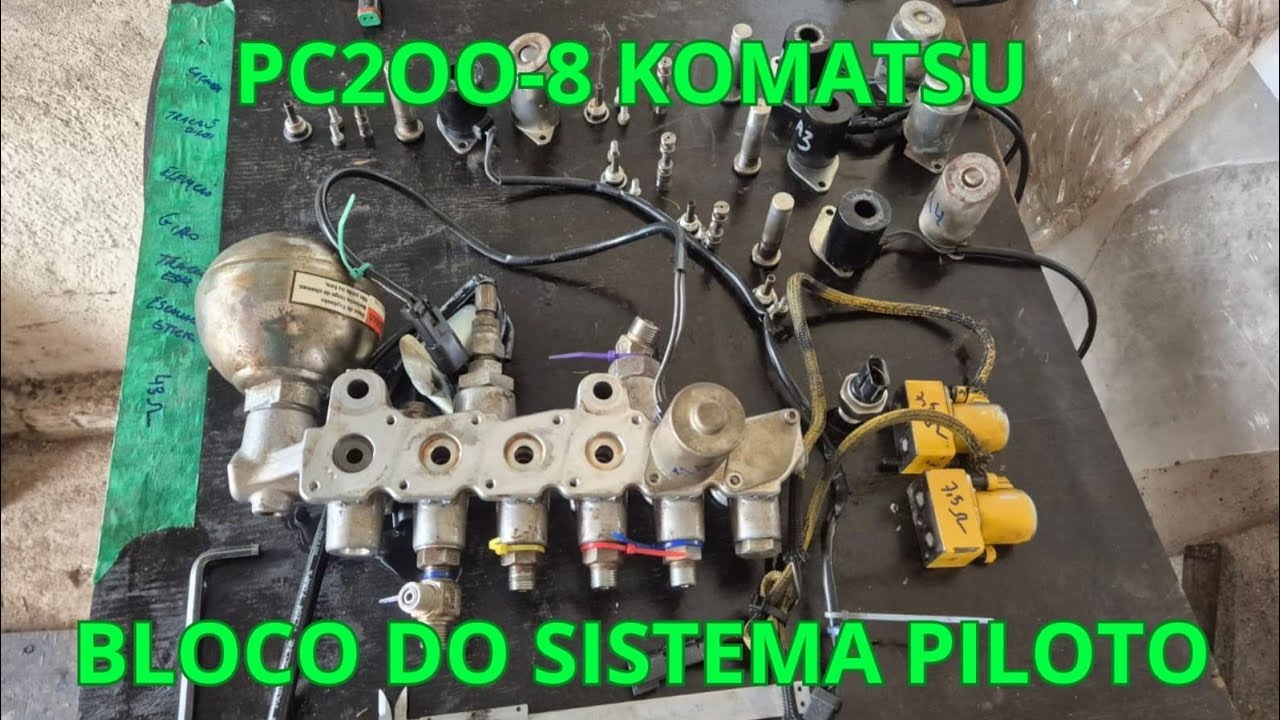 GRUPO SISTEMA HIDRÁULICO PILOTO PC2OO-8 