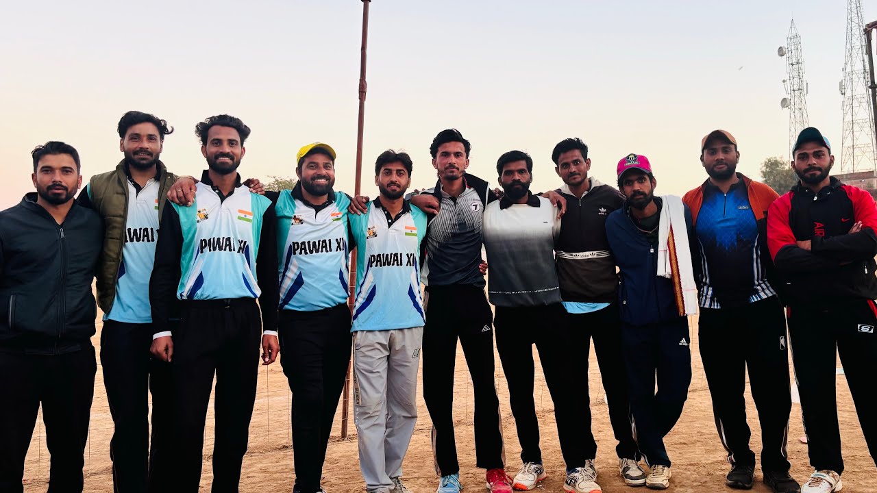 batting पवई 11 ⚡️ vs ￼ bowling ￼महेवा 🌠