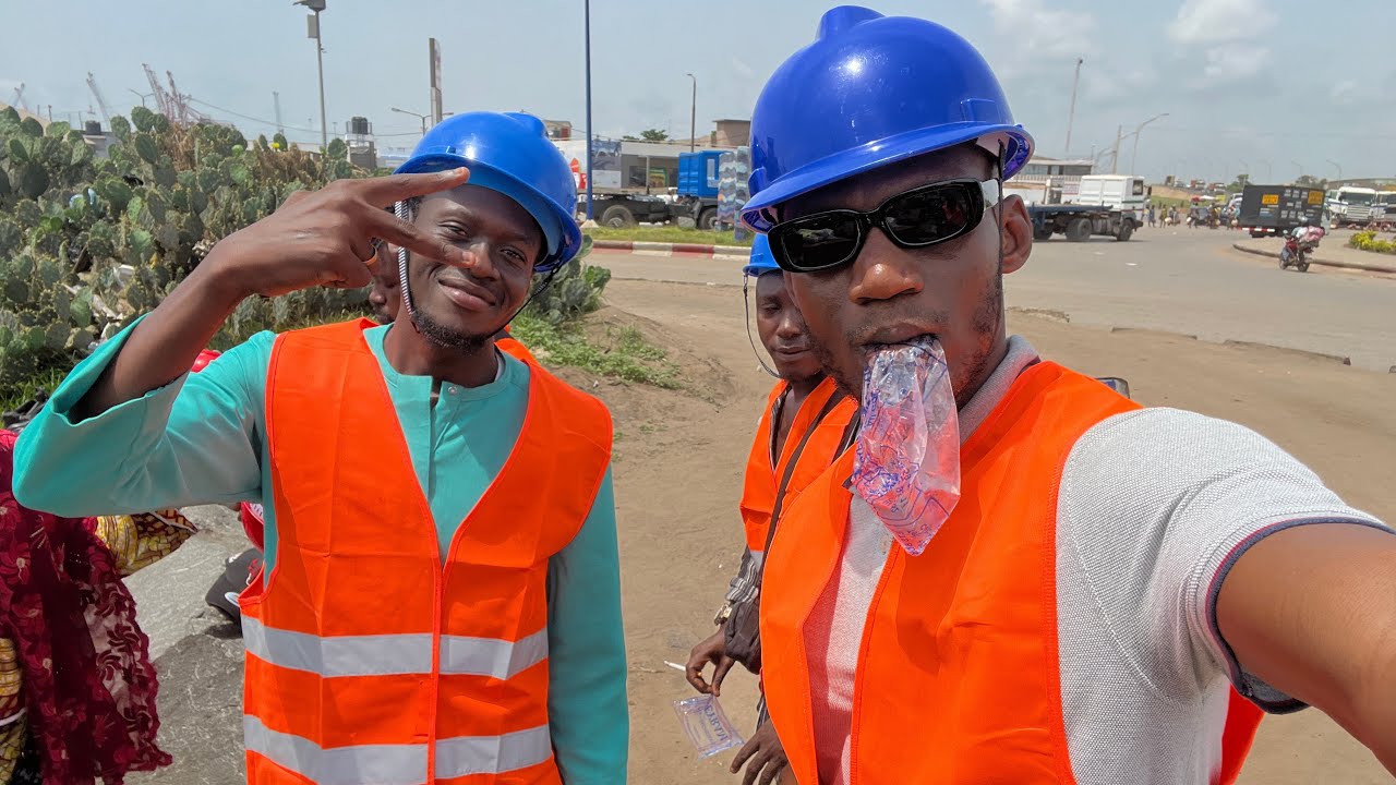 Lome Togo: Entrée dans le port Autonome de Lomé Partie 2