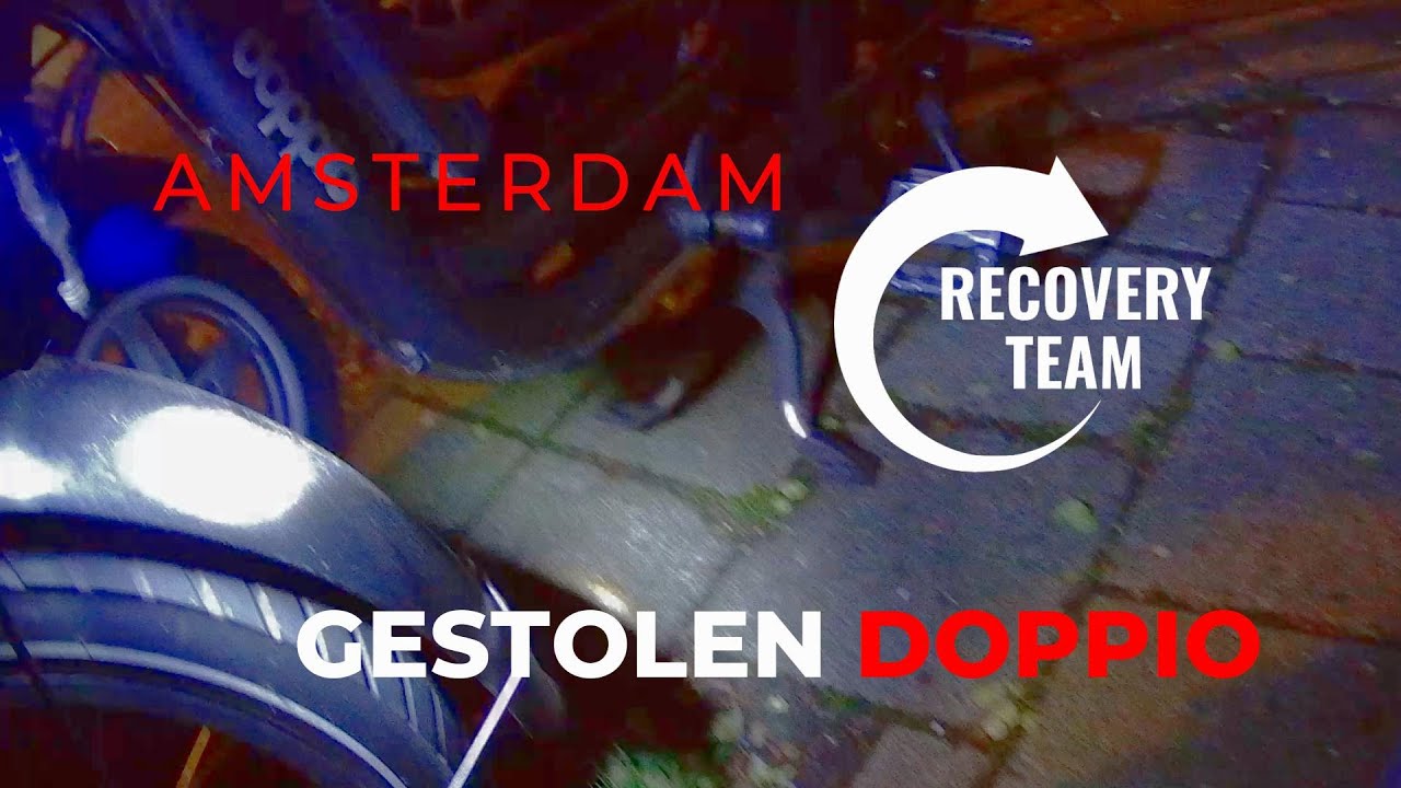 GESTOLEN Doppio FATBIKE met emotionele waarde in AMSTERDAM teruggevonden| Recovery Team NL